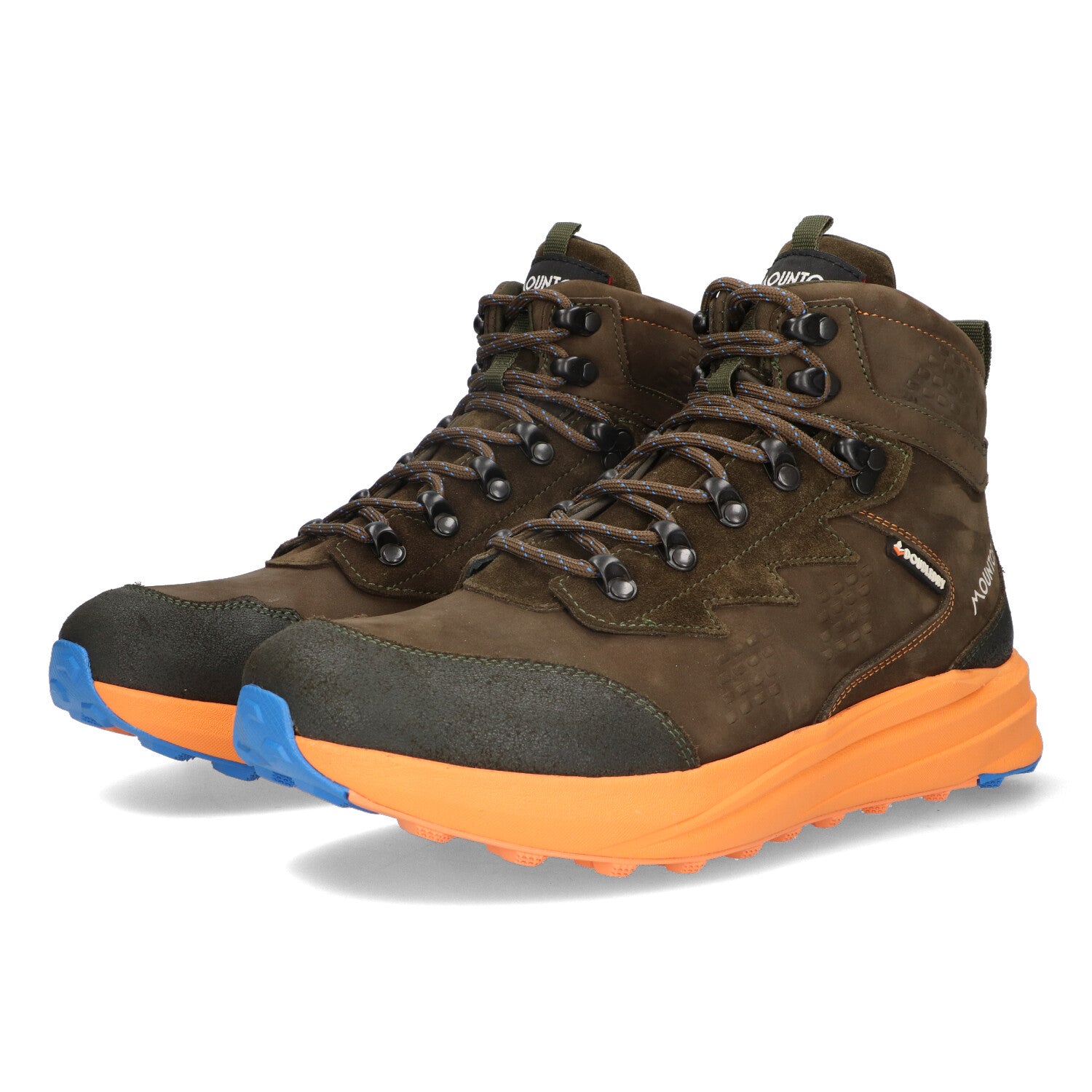 Ourea Hoog Heren Donkergroen/Oranje