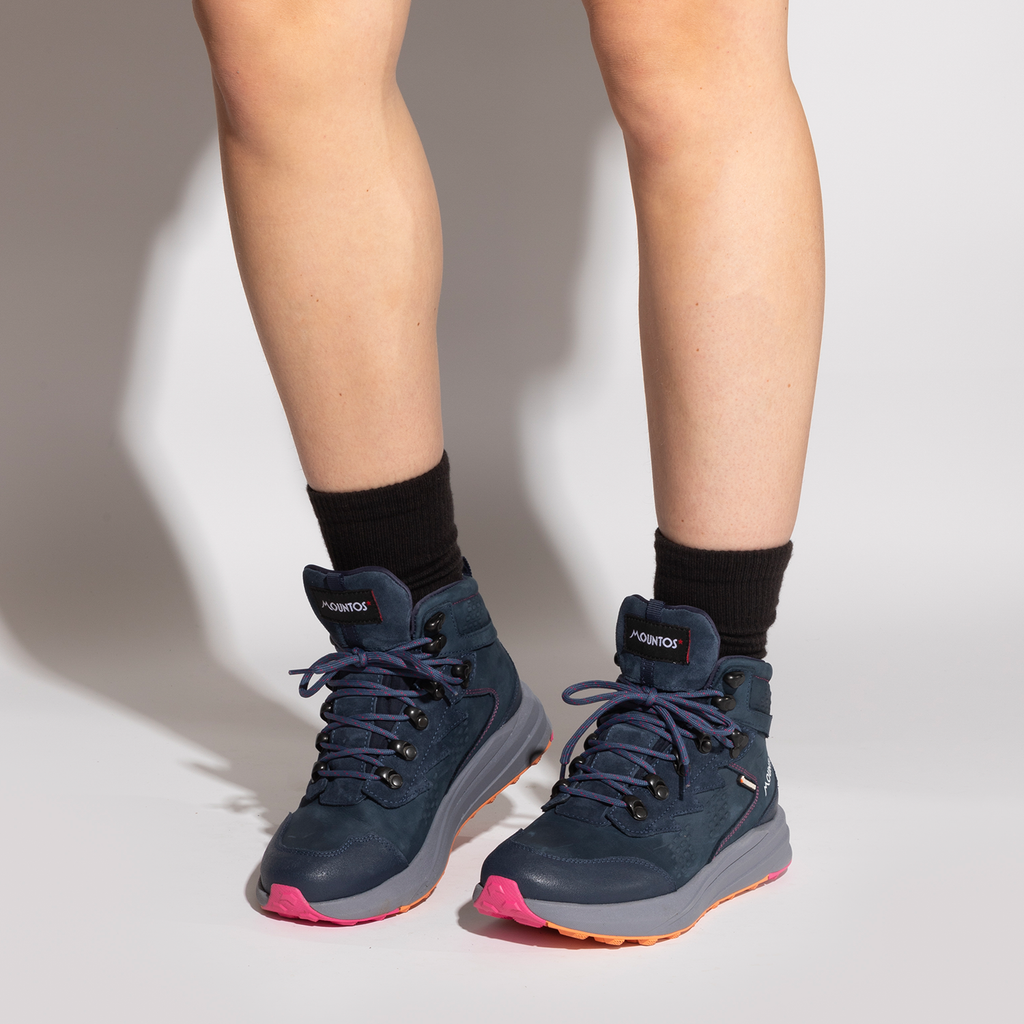 Ourea Hoog Dames Donkerblauw/Grijs